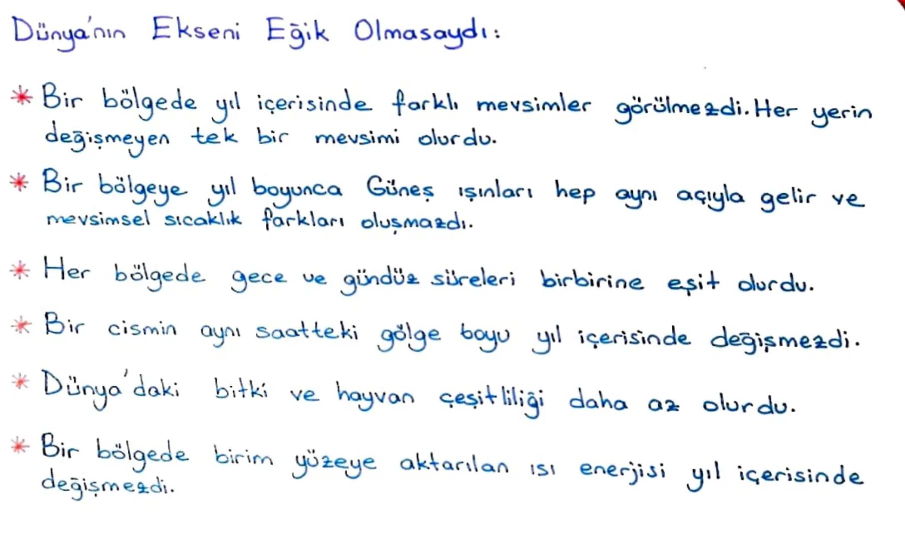 8.SINIF 1. ÜNİTE
MEVSİMLER
ve
İKLİM
1.Bölüm: Mevsimlerin oluşumu:
Dünya'nın kendi ekseni etrafında eğik bir şekilde dönmesi ve Dünya'nın
Gün