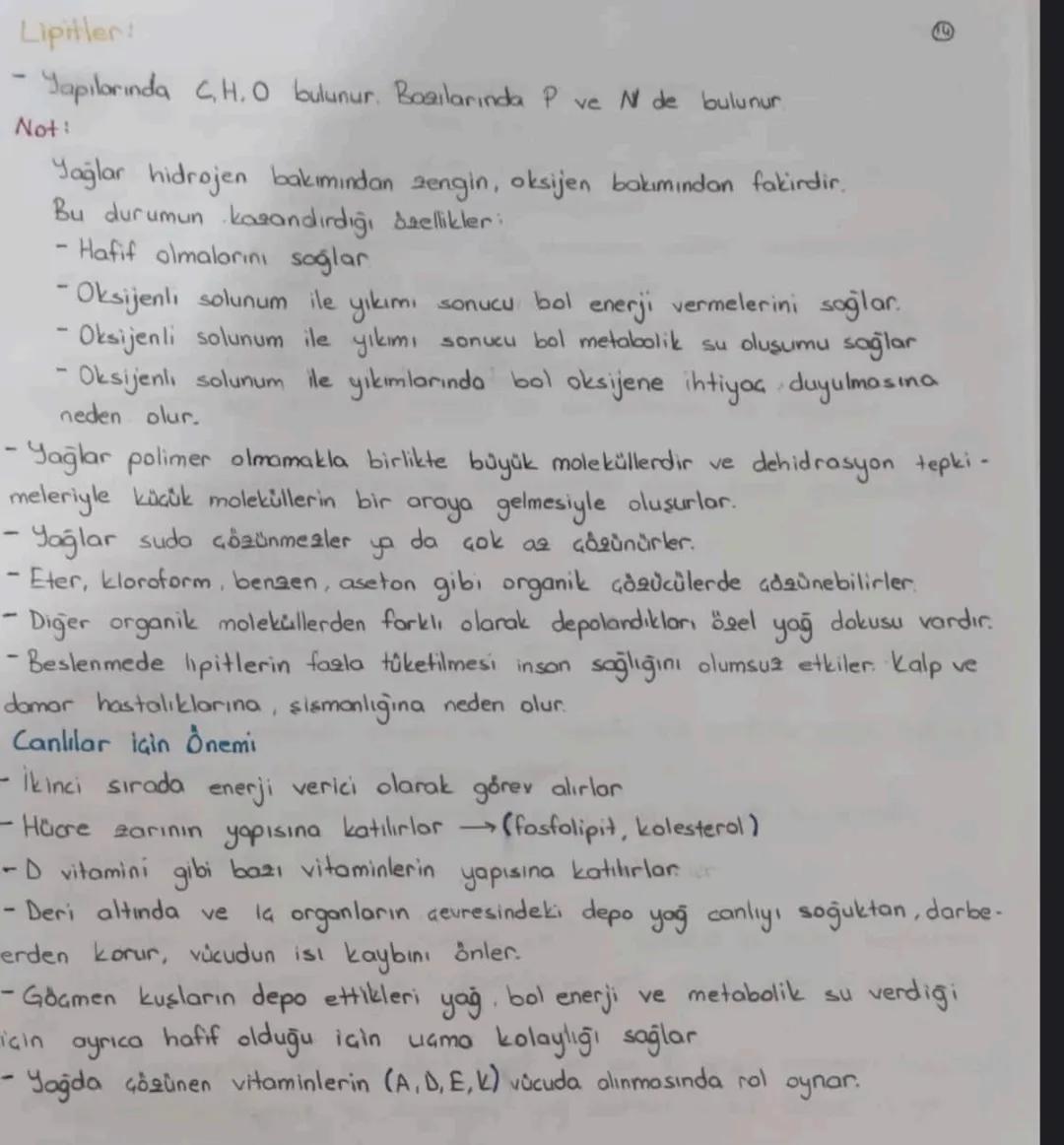 B
Doymuş Yağ Asitleri karbon atomları arasında tek bağ bulunan yağ
asitleridin
- Karbon atomlarının hepsi hidrojene doymustur. Doymuş yağ as