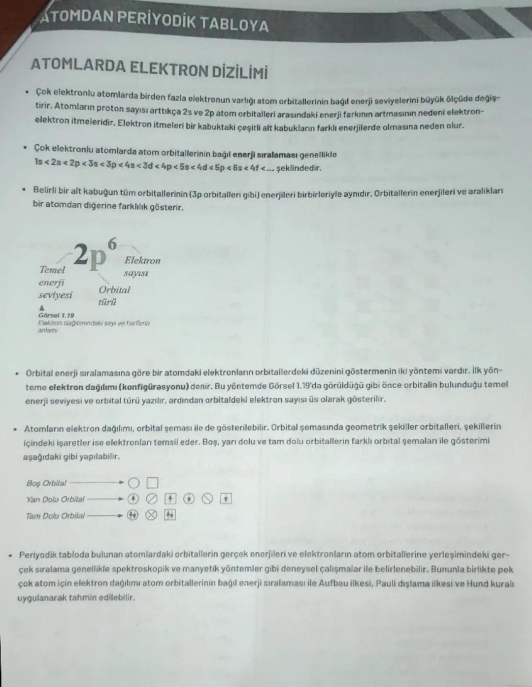 1.2 ATOMDAN PERİYODİK TABLOYA
ATOMUN YAPISI VE ATOM TEORİLERİ
Atom kavramıyla ilgili ilk düşünceler binlerce yıl öncesine dayanmaktadır. Ant
