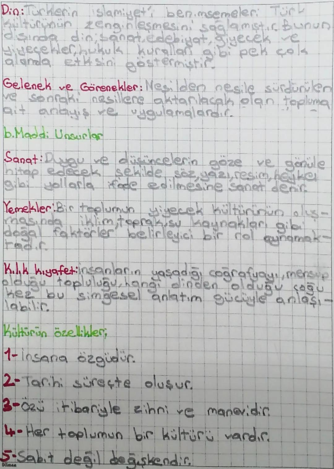 # holtür ve Medeniyet 1. Ünite

Kültür: Bir toplumu, diğer, toplumlardan farklı
Kilan, geçmişten beri değişerek devam eden,
kendine özgü, sa