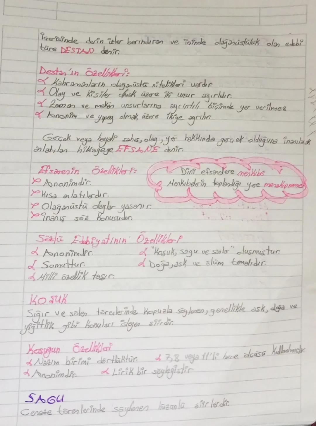 içerisinde derin izler barındıran ve ioinde olağanüstülük olan edebi
ture DESTAN denir.
Destan 'in Özellikleri
& Kahramanlarth daganusta nit