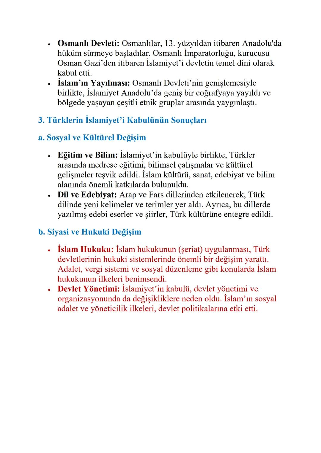 # TÜRKLERİN MÜSLÜMAN OLMALARI

1. İslamiyet'in Türkler Arasındaki İlk İzleri

a. Erken Dönem İslam Etkileşimi

*   Ticaret ve Kültürel Temas
