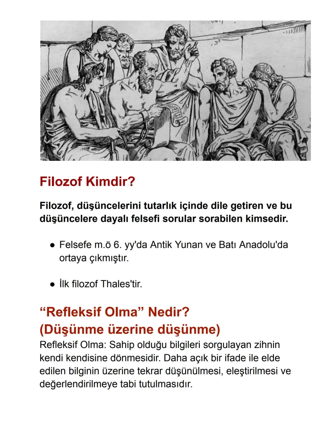 Felsefe Nedir?
Felsefe: insanın kendini, içinde yaşadığı
doğayı ve evreni anlama çabasıdır.
Yunanca philo (sevgi) sophia (bilgelik)
birleşme