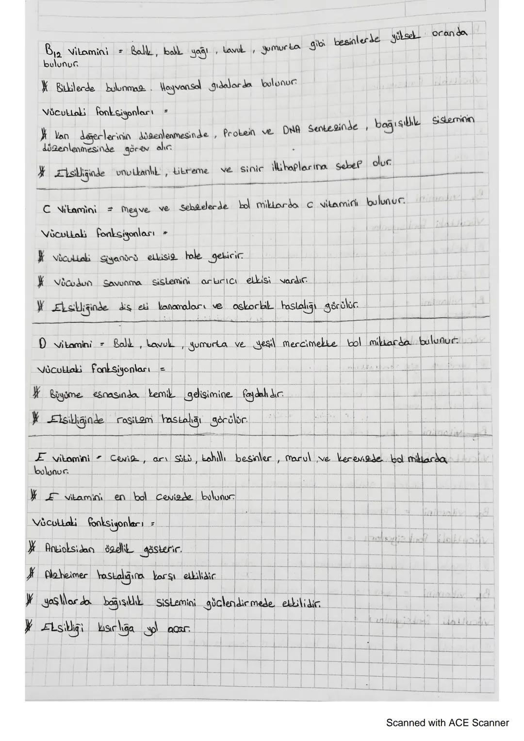 Vitaminler
* Besinlerle birlikle dışarıdan hazır olarak alımırlar
#Enerji vermester
* Küçük madde olduklarından dolayı hücre zarından kolayc