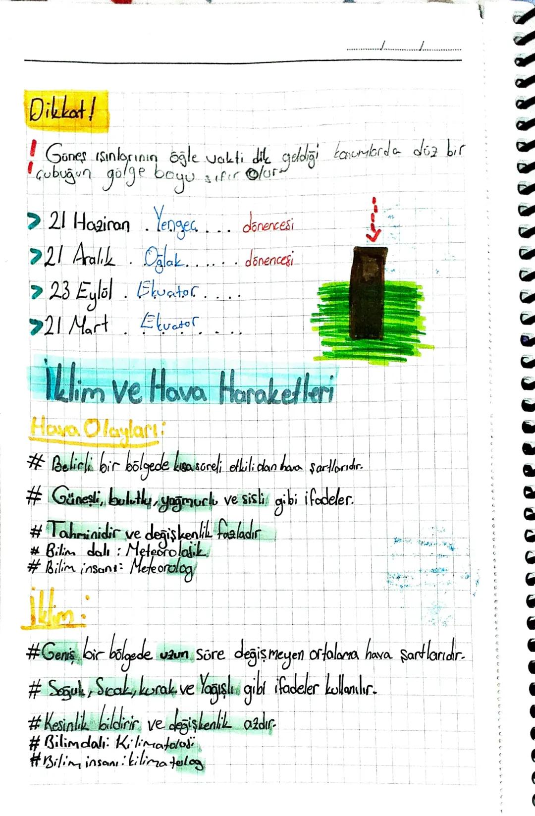 Mevsimlerin Oluşumu
ศ
23 27
Eksen eğikliği sayesinde aynı anda forth
Farklı mevsimler yaşanır.
Lorekorde
garm
* Mevsimlerin oluşmasında etki
