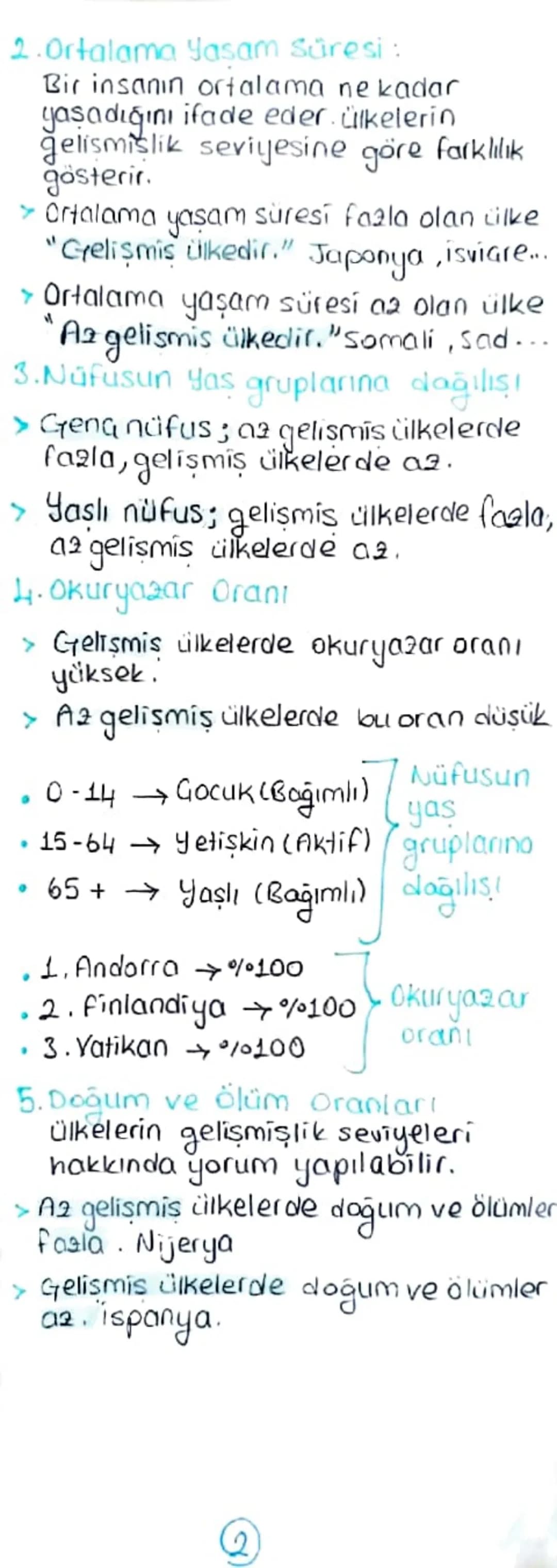 NÜFUS
Nüfusun özellikleri ve önemi
Nüfus => Celirli bir zamanda sınırları
tanımlı bir bölgede yaşayan insan
sayısıdır.
Demografi => Sınırlar