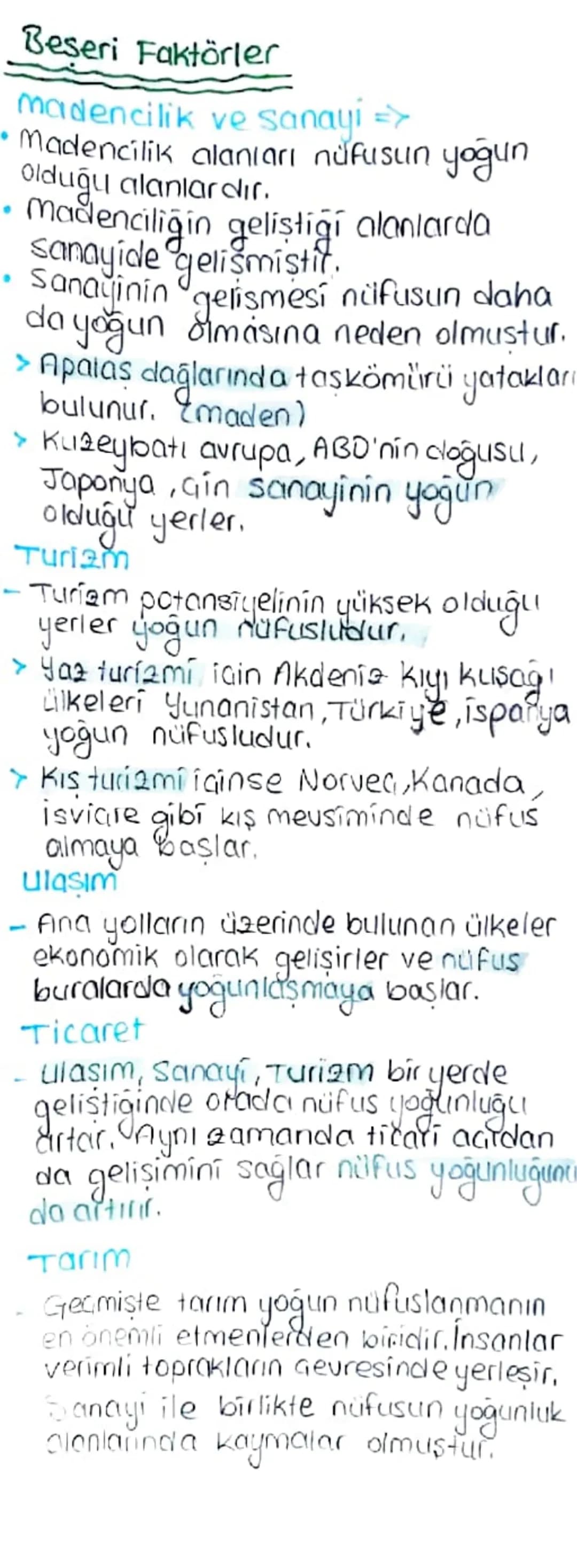 NÜFUS
Nüfusun özellikleri ve önemi
Nüfus => Celirli bir zamanda sınırları
tanımlı bir bölgede yaşayan insan
sayısıdır.
Demografi => Sınırlar