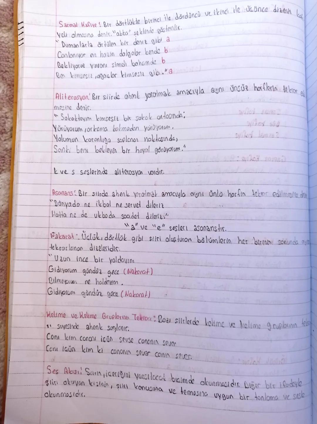 Sarmal Kafiye ? Bir dörtlükte birinci ile dördüncü ve ikinci ile üçönce dizena kol
Veli olmasına denis. "abba" selklinde gösterilir.
Dumanla
