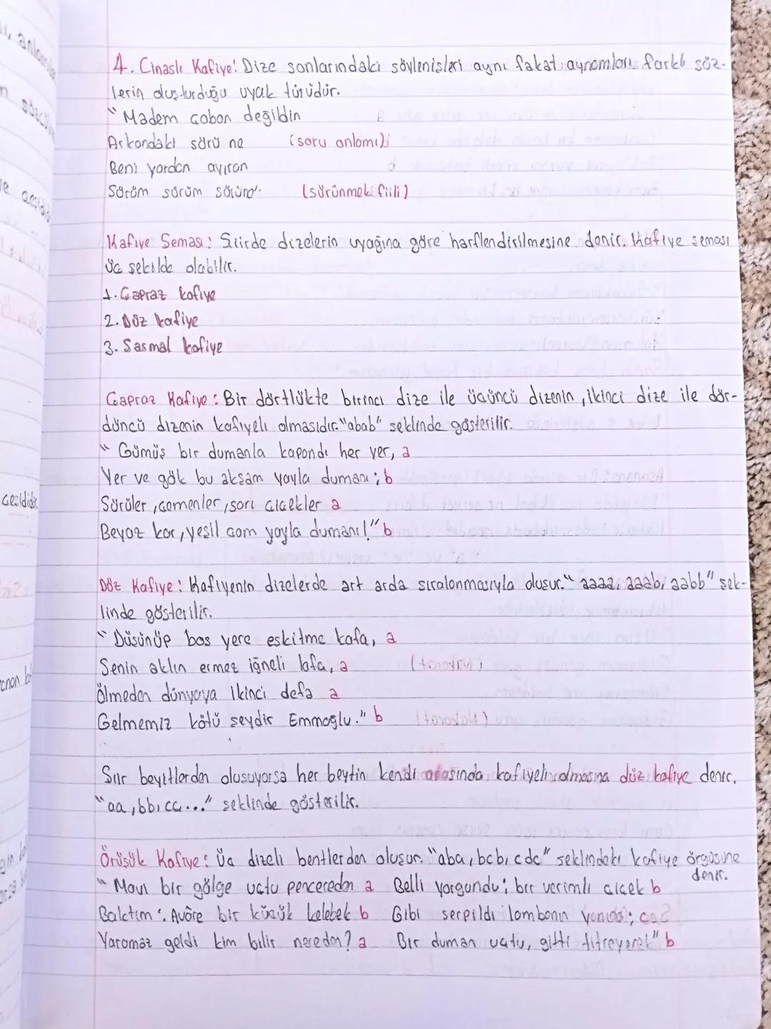 Sarmal Kafiye ? Bir dörtlükte birinci ile dördüncü ve ikinci ile üçönce dizena kol
Veli olmasına denis. "abba" selklinde gösterilir.
Dumanla