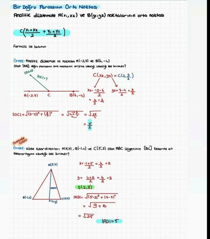 Analitik Geometri
Noktanın Analitik incelenmesi
A ve B bos olmayan iki küme olsun
a EA ve beb olmak üzere (a,b) esiestirilmesine sıralı ikil