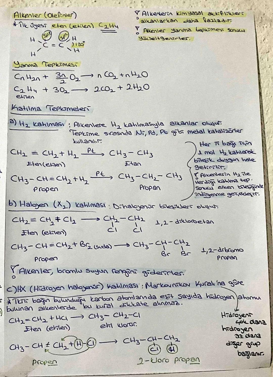* Alkanlardan bir hidrojen ayrılması ile oluşan radikal gruplara "alkil" denir. R- şeklinde gösterilir.

$
\Rightarrow -CH_3
$
- $CH_3$ meti