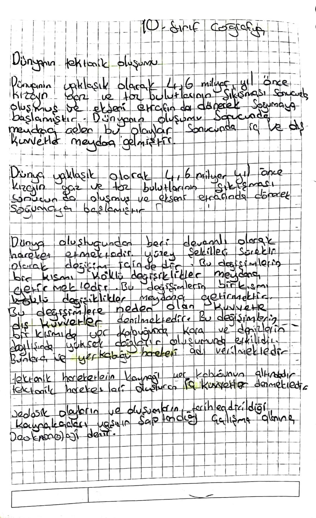DÜNYANIN İÇ YAPISI
ve sicaklığı
Dünyanın plyem Surecinde yoğunluğu.
1
fazla olan maddeler dünyanın merkezinde
toplanmis az olanlar 158 diş K