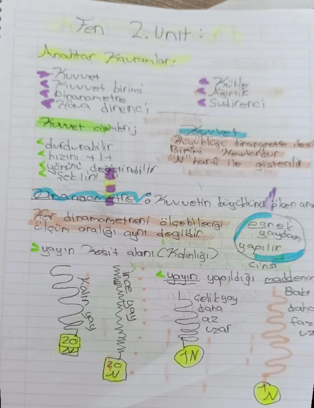 5.sınif 2.ünite fen bilimleri 