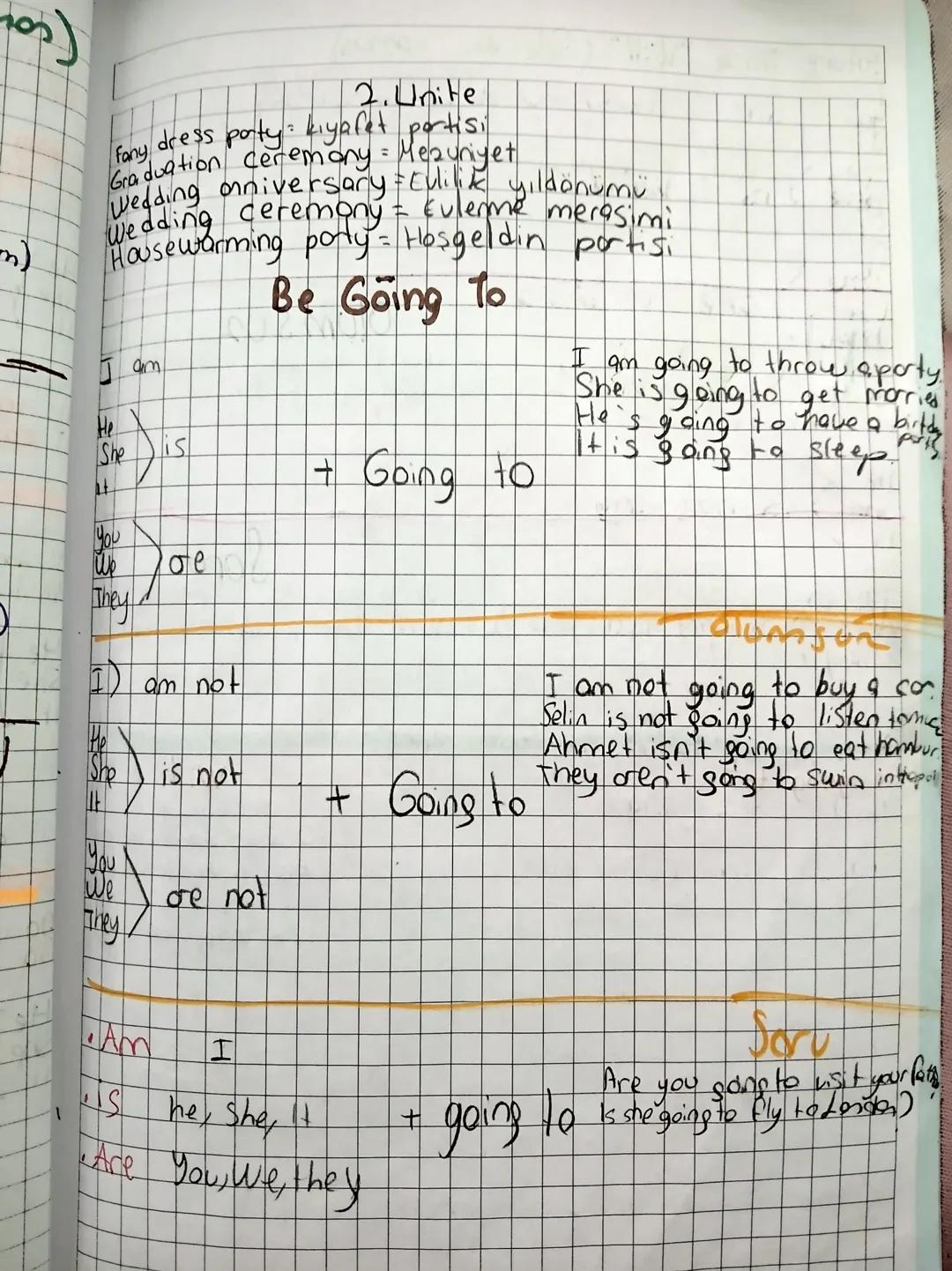 Library kutuphane
Gym - Spur Salmu
ingilizce
Computer room > Bilgisayar
Science room Bilim odası
Canteen kantin
On fool - yürüyerek
Opinion 