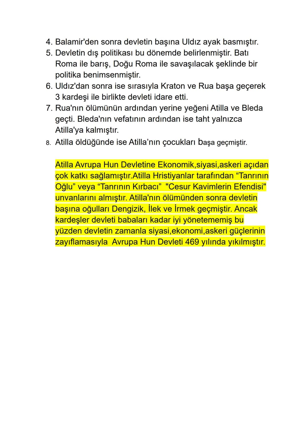 KAVİMLER GÖÇÜ VE AVRUPA HUN DEVLETİ
Kavimler Göçü: bir topluluğun farklı nedenlerle kendi yurdunu
terk ederek başka bir yere gitmesi veya ye