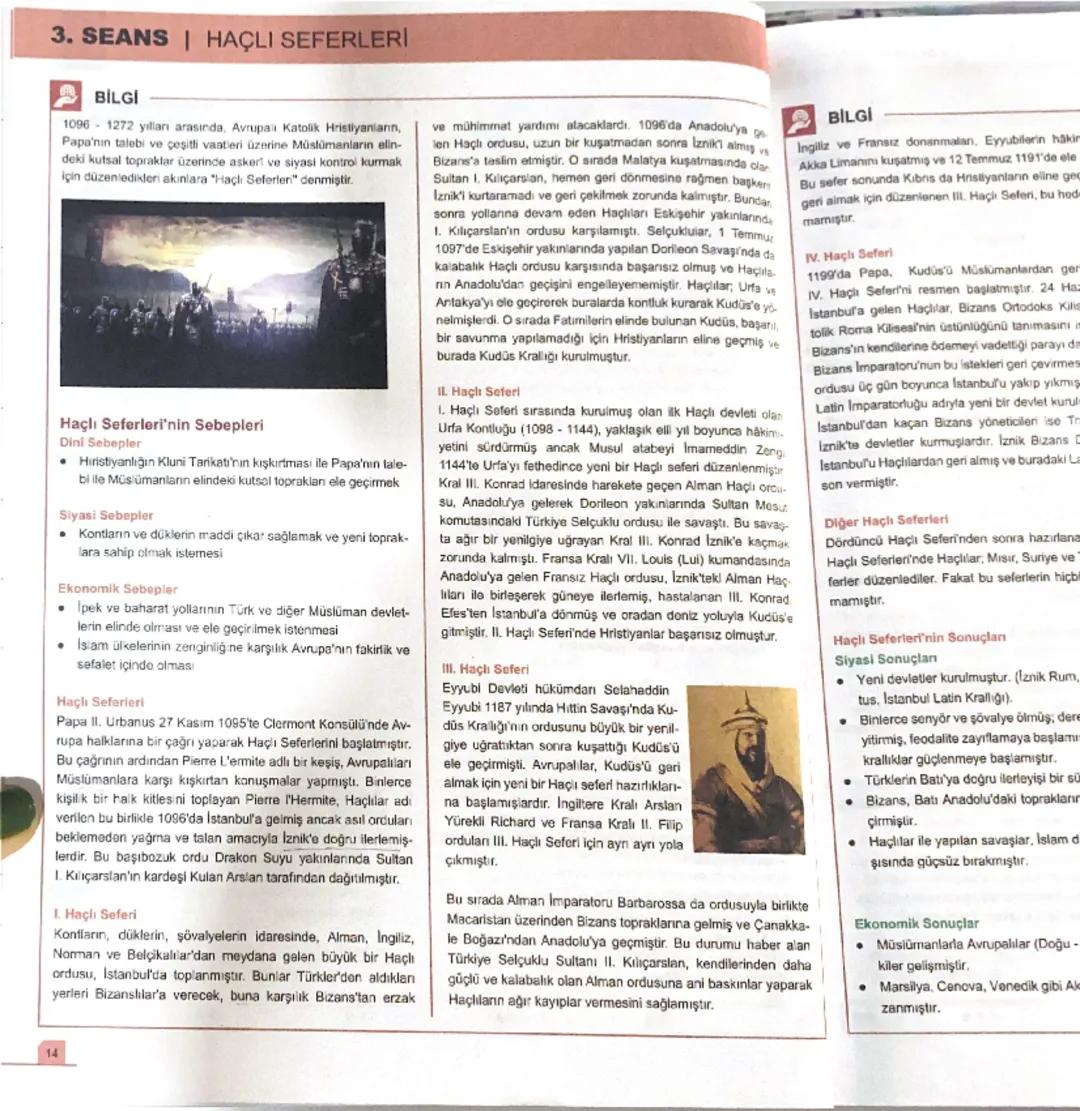 # 1. SEANS | 1040-1299 YILLARI ARASINDA MEYDANA GELEN
ÖNEMLİ ASKERİ GELİŞMELER

BİLGİ

Türkistan'dan Türkiye'ye (1040-1299)

Dandanakan Sava