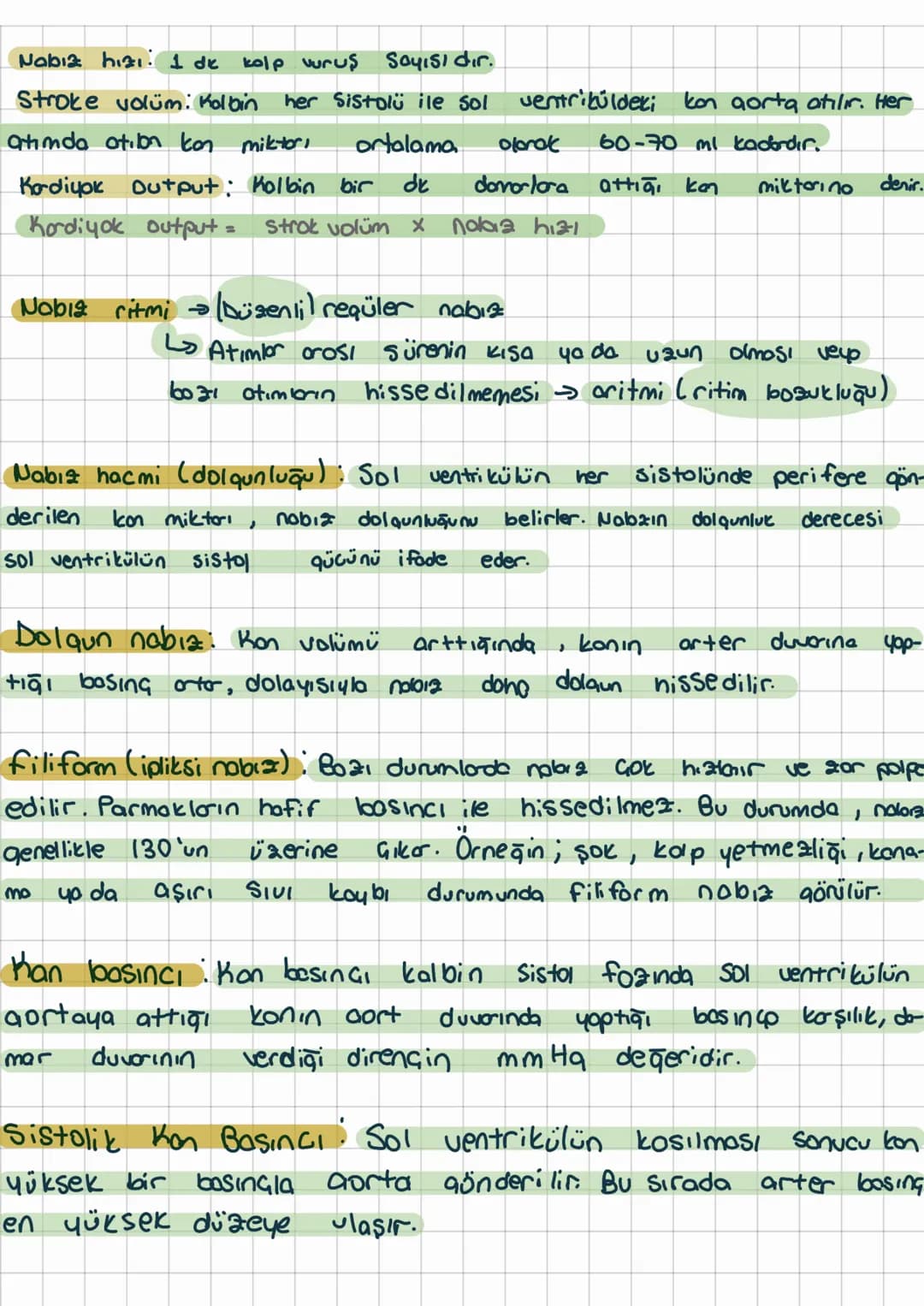 Stroke volüm: Kolbin
Kardiyok output =
atımda atibon ton
Kardiyok Output: Kolbin
Strok volüm x
ortalama
Nabiz hızı: 1 de kolp vuruş Sayısı d