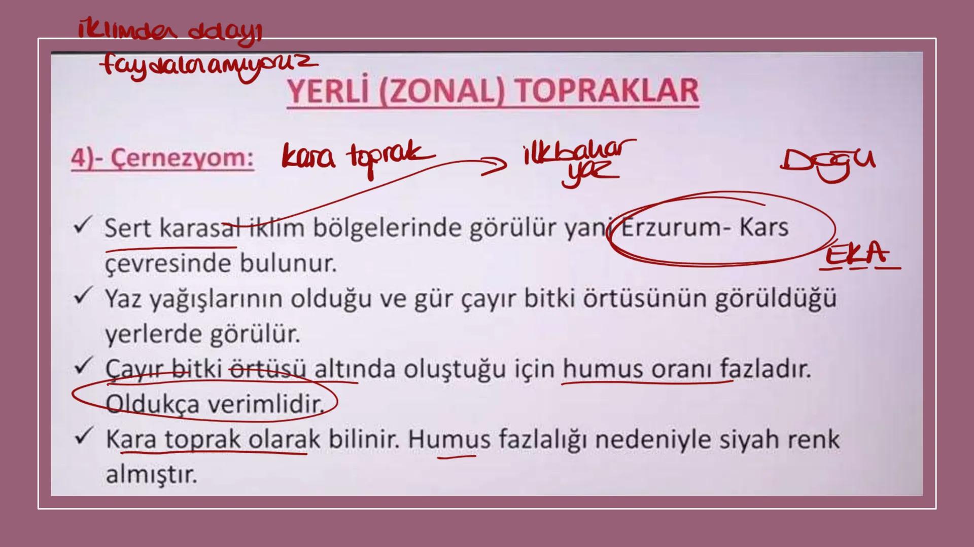 TÜRKİYE'DE SU, TOPRAK
VE BİTKİ 3ve4. zama
Türkiye'nin Akarsuları
Kaynakları yüksek dağlık sahalardır.
Yatak eğimleri fazladır.
Bu yüzden;
1.