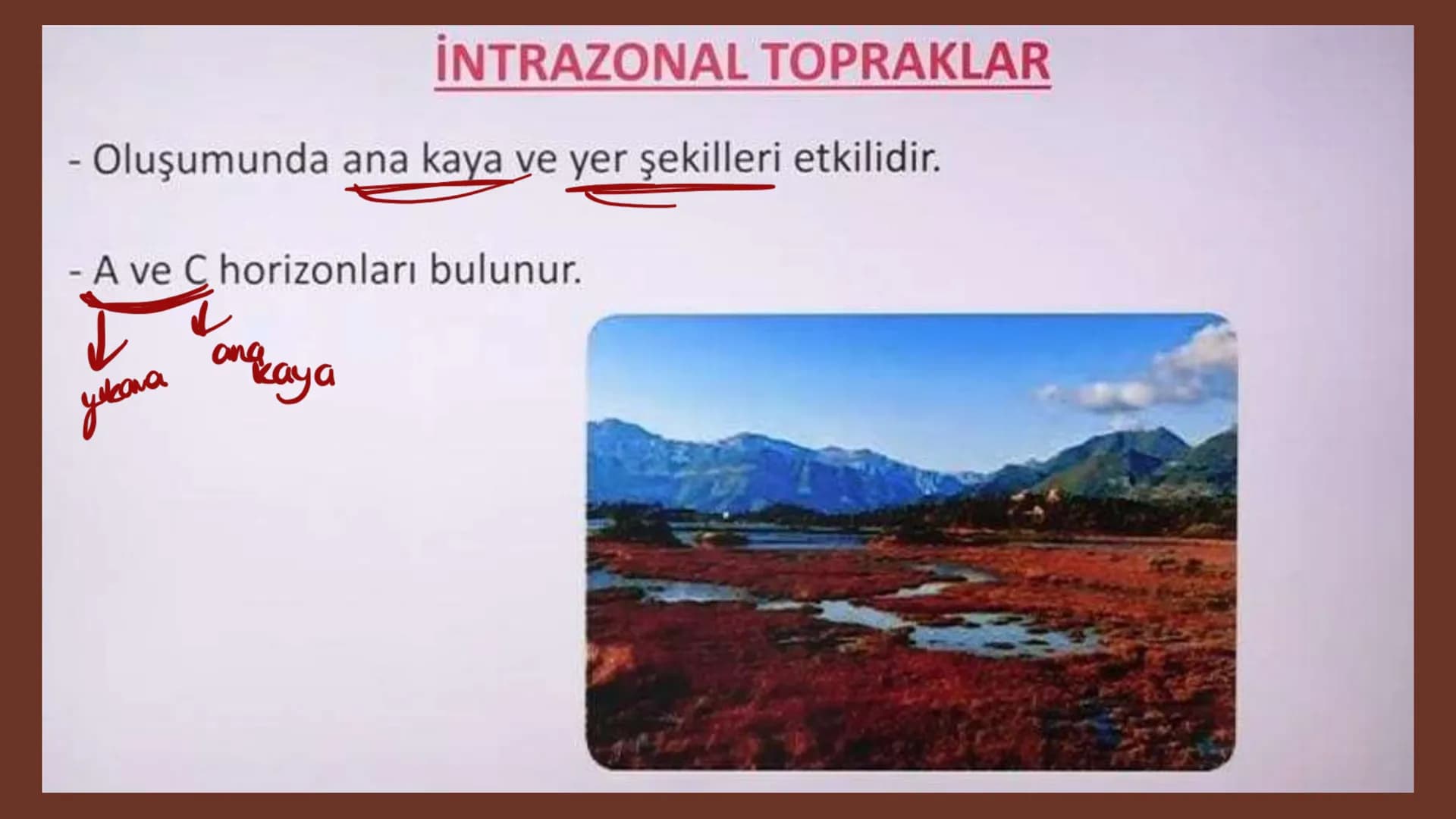 TÜRKİYE'DE SU, TOPRAK
VE BİTKİ 3ve4. zama
Türkiye'nin Akarsuları
Kaynakları yüksek dağlık sahalardır.
Yatak eğimleri fazladır.
Bu yüzden;
1.