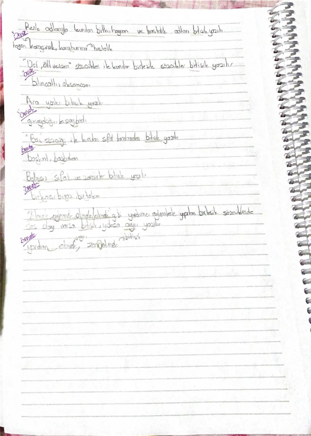YAZIM KURALLARI
Cumleler boyuk haifle baabs ancak sıral cuntelerde noeld. virgulden.
Sonra gelen combe özel ismle baslanyasa cumle biruk has