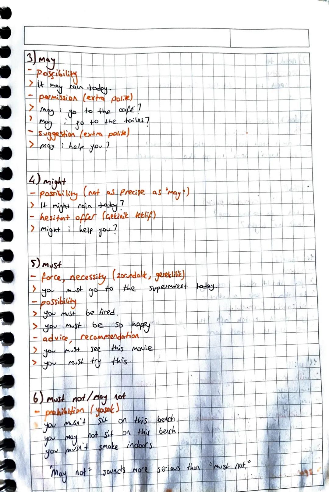 1-Can
- ability (-ebilmek)
>ico
she
Speak english.
con suim
permission (izin)
modallor
> co
go
to the café ?
> ca we
leave?
> ca
wait
a
mone