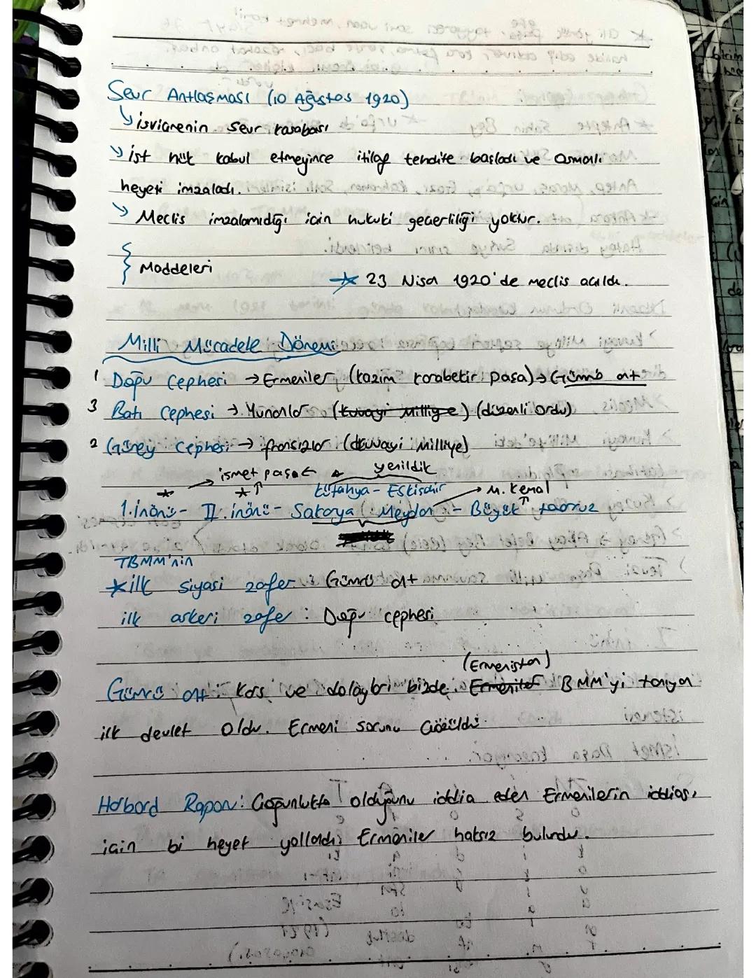 Milli mücadele dönemi 