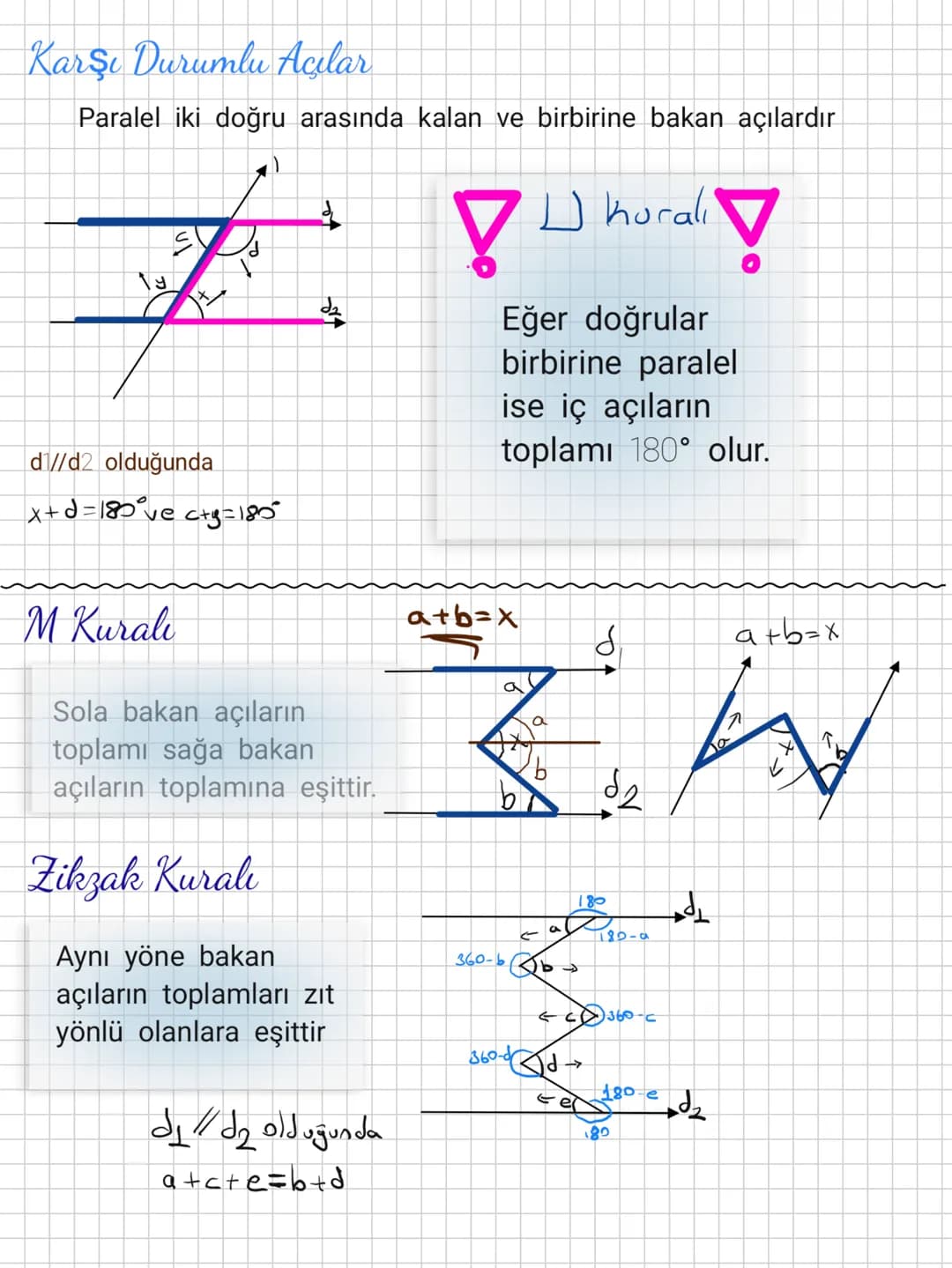 Act Ceşitleri
A) Dar Aci
Ölçüsü ile 90° arasında olan açılardır.
<><
I
0
B) Dik Ac
Ölçüsü 90° olan açılardır
x=90
ters T harfi açının
dik ol