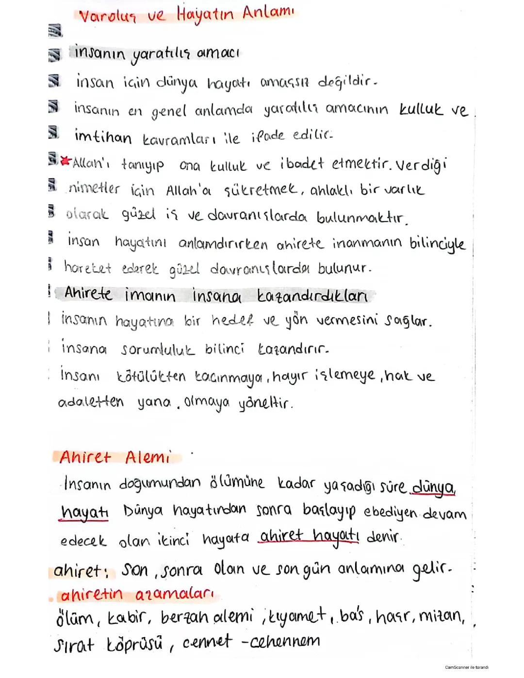 11 sınıf 1 dönem 1 yazılıya hazırlık ders notları