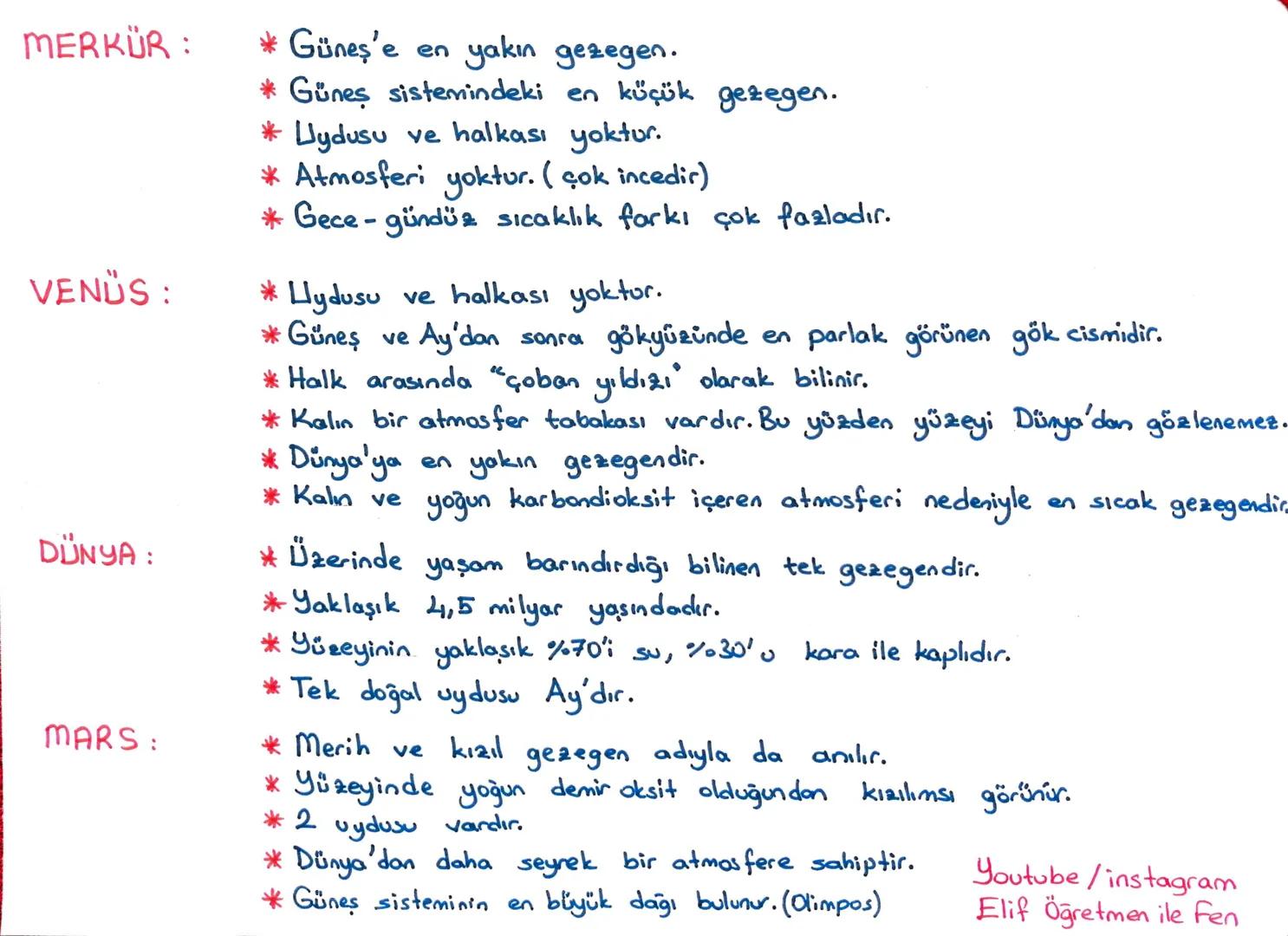 6.SINIF 1.ÜNİTE: GÜNEŞ SİSTEMİ VE TUTULMALAR
1.Bölüm: Güneş Sistemi:
* Güneş, gezegenler, gezegenlerin uyduları, asteroitler ve kuyruklu yıl