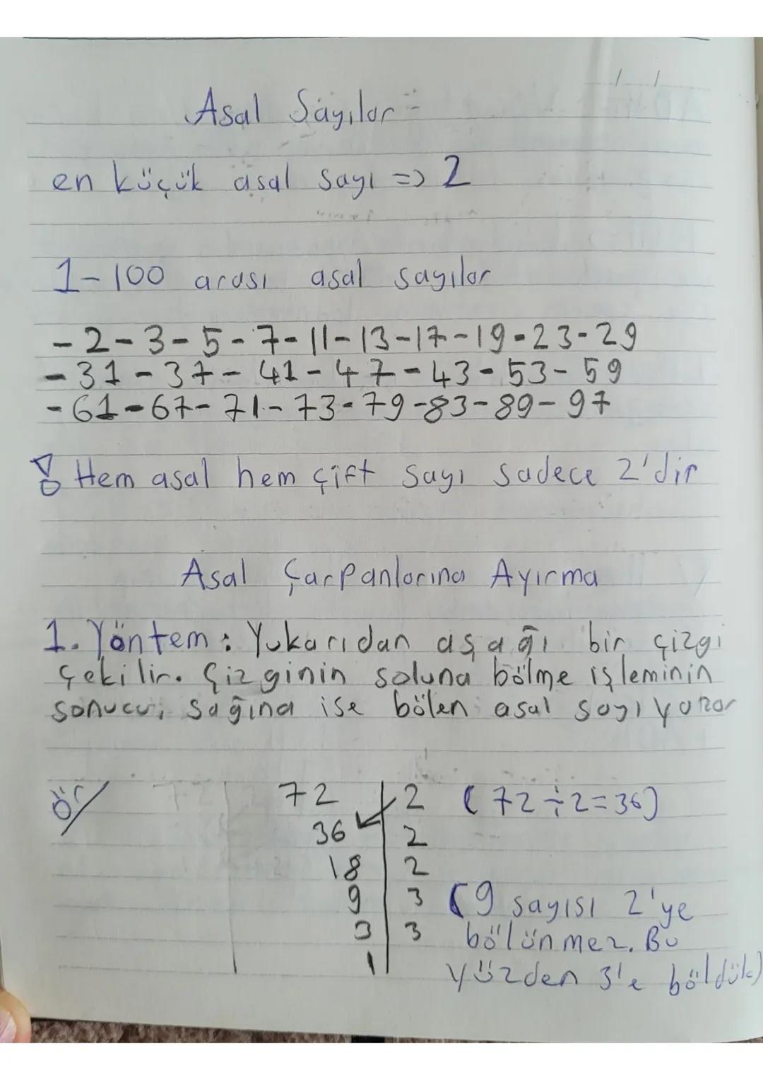 Asal Sayılar-
en küçük asal sayı => 2

1-100 arası
asal sayılor
-2-3-5-7-11-13-17-19-23-29
-31-37-41-47-43-53-59
-61-67-71-73-79-83-89-97

H