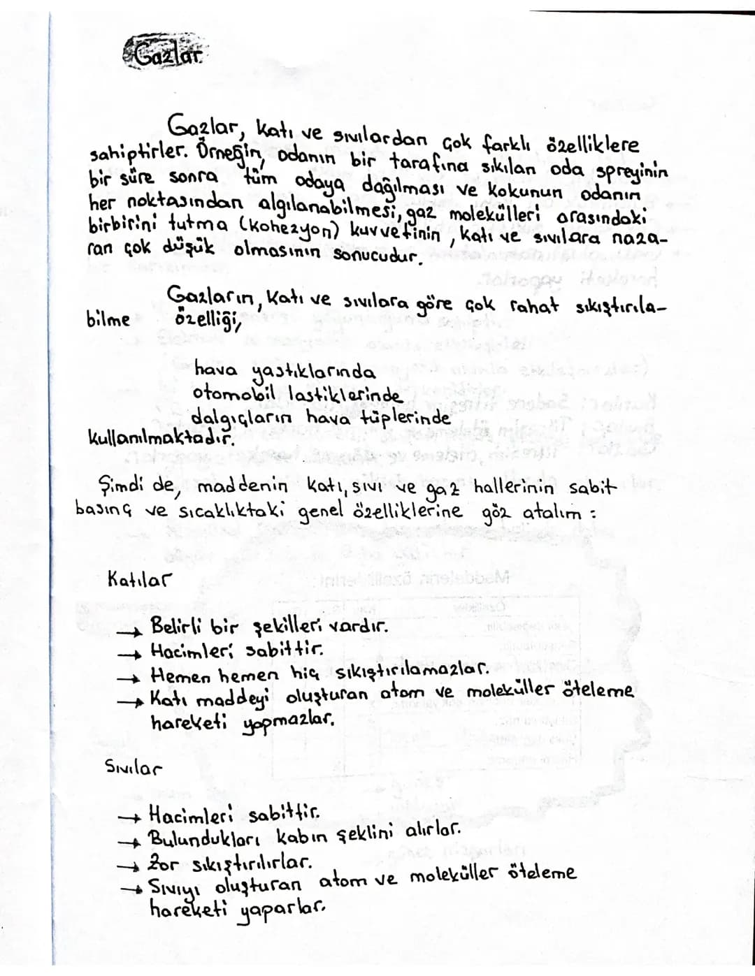 UNITE-2: MADDE VE ÖZELLİKLERİ
2. Unitemizde sırasıyla,
→Kütle
→Hacim
→Özkütle
→Dayanıklılık
→Yapışma
Birbirini Tutma
→Kılcallik
kavramlarını