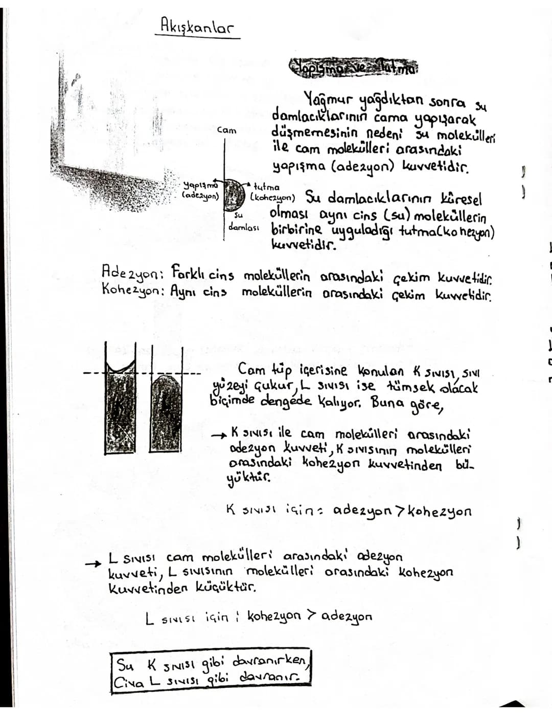 UNITE-2: MADDE VE ÖZELLİKLERİ
2. Unitemizde sırasıyla,
→Kütle
→Hacim
→Özkütle
→Dayanıklılık
→Yapışma
Birbirini Tutma
→Kılcallik
kavramlarını