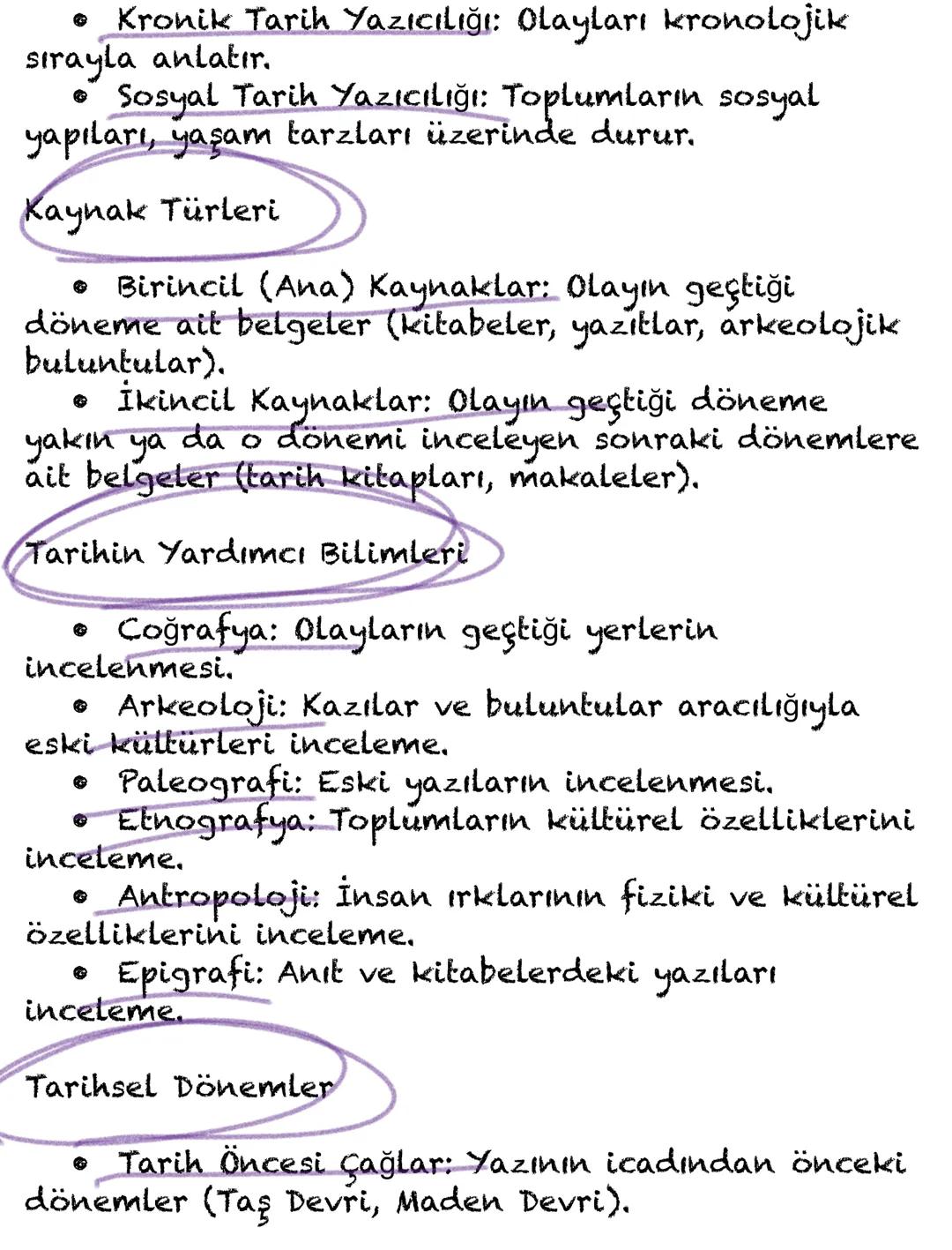 Tarih Bilimine Giriş
Parch Nedir?
• Tanım: Tarih, geçmişte yaşamış insan
topluluklarının her türlü faaliyetlerini yer ve
zaman göstererek, n