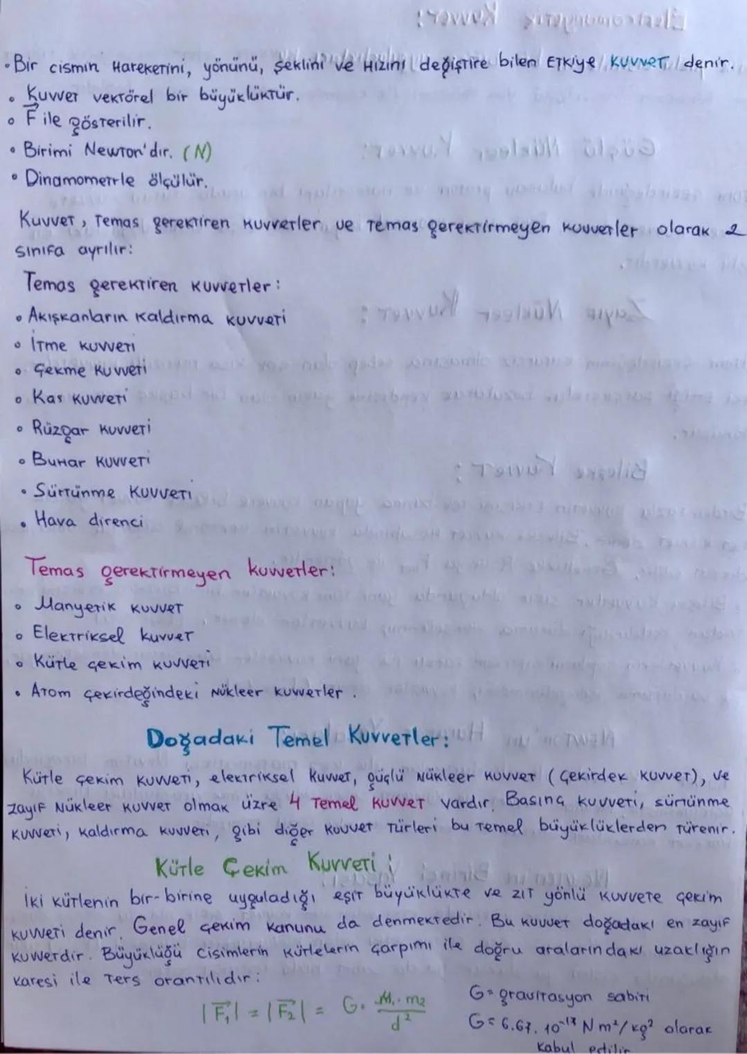 al
Bir cismin Harekerini, yönünü, şeklini Ve Hizini değiştire bilen Erkiye Kuvver/denir.
Kuvvet vektörel bir büyüklüktür.
o
File gösterilir.