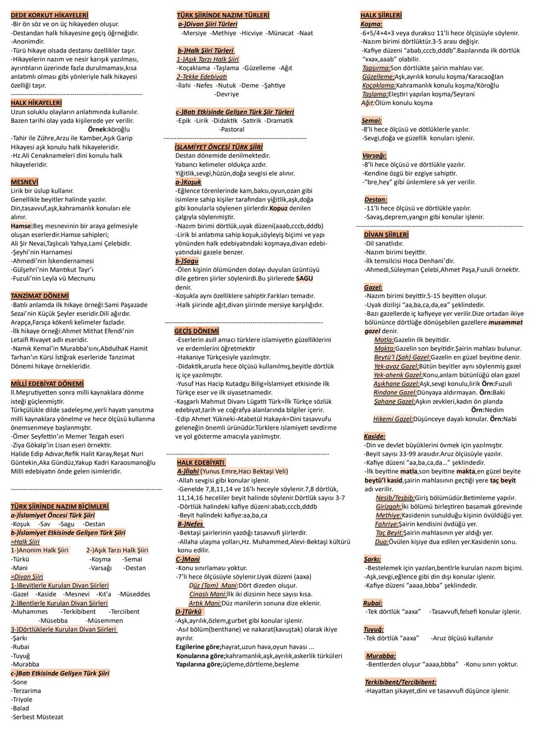DEDE KORKUT HİKAYELERİ
-Bir ön söz ve on üç hikayeden oluşur.
-Destandan halk hikayesine geçiş öğrneğidir.
-Anonimdir.
-Türü hikaye olsada d