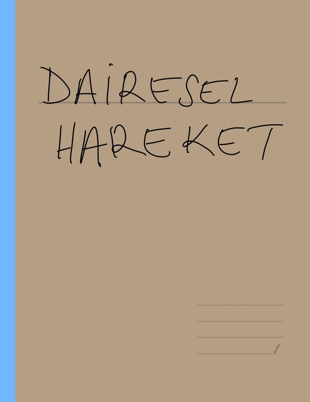 DAIRESEL
HAREKET Tf=1
perigot
ང་
Aaisal Hiz (W)
frekons
Yaraap vektörünün birim zamanda
taradığı au rad/s
W = 21 = 2πf
Çizgisel Surat (V)
= 