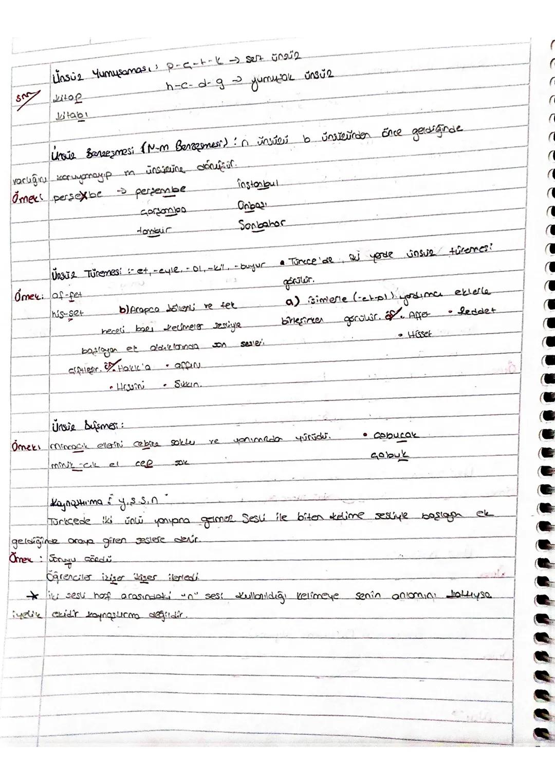 Ses Olayları
Büyük unui Uyumu
9-1-0-4 kalın.
e-i-ŏ- ŭ → ince
00-8 Sesler: ilk hace disinda
Küçük uni yumu.
a-e-1-i = La-e-i-i
0-8-4-0 =
1. H