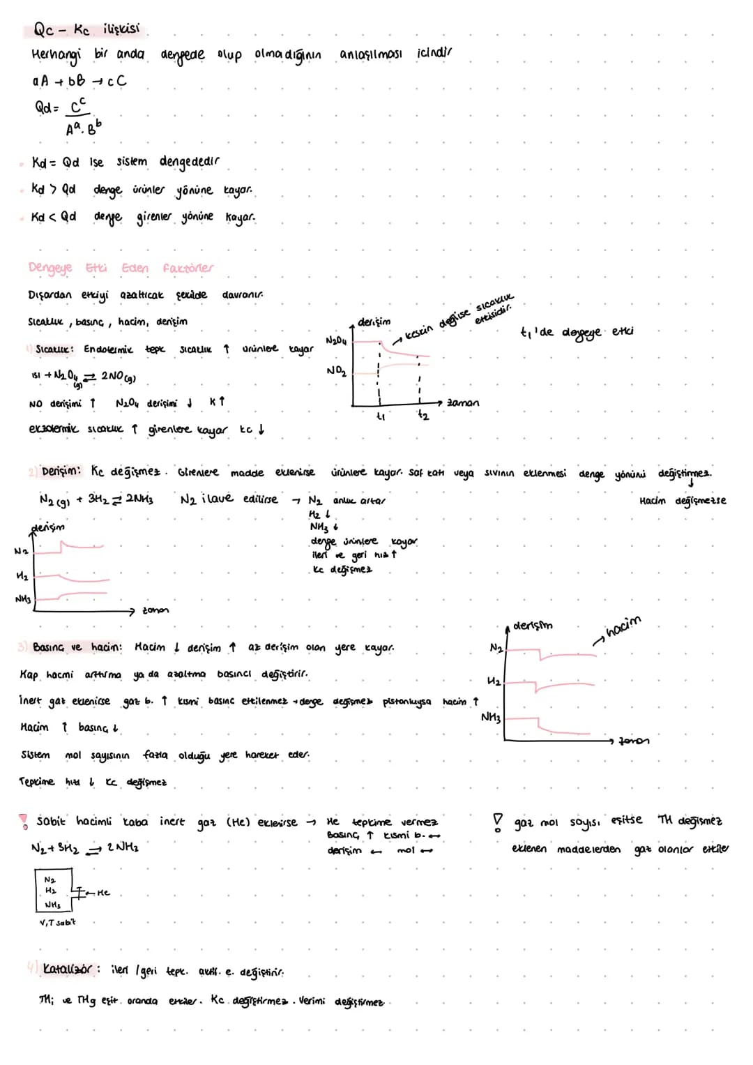 denge
Kimyasal Denge
Sistem kapalı olmalı
sicaklik sabit olmalı
* CO (g) + 2H2(g) = (H3 OH (g).
H₂O(s) = H₂O (9)
min enerji max düzensizlik 