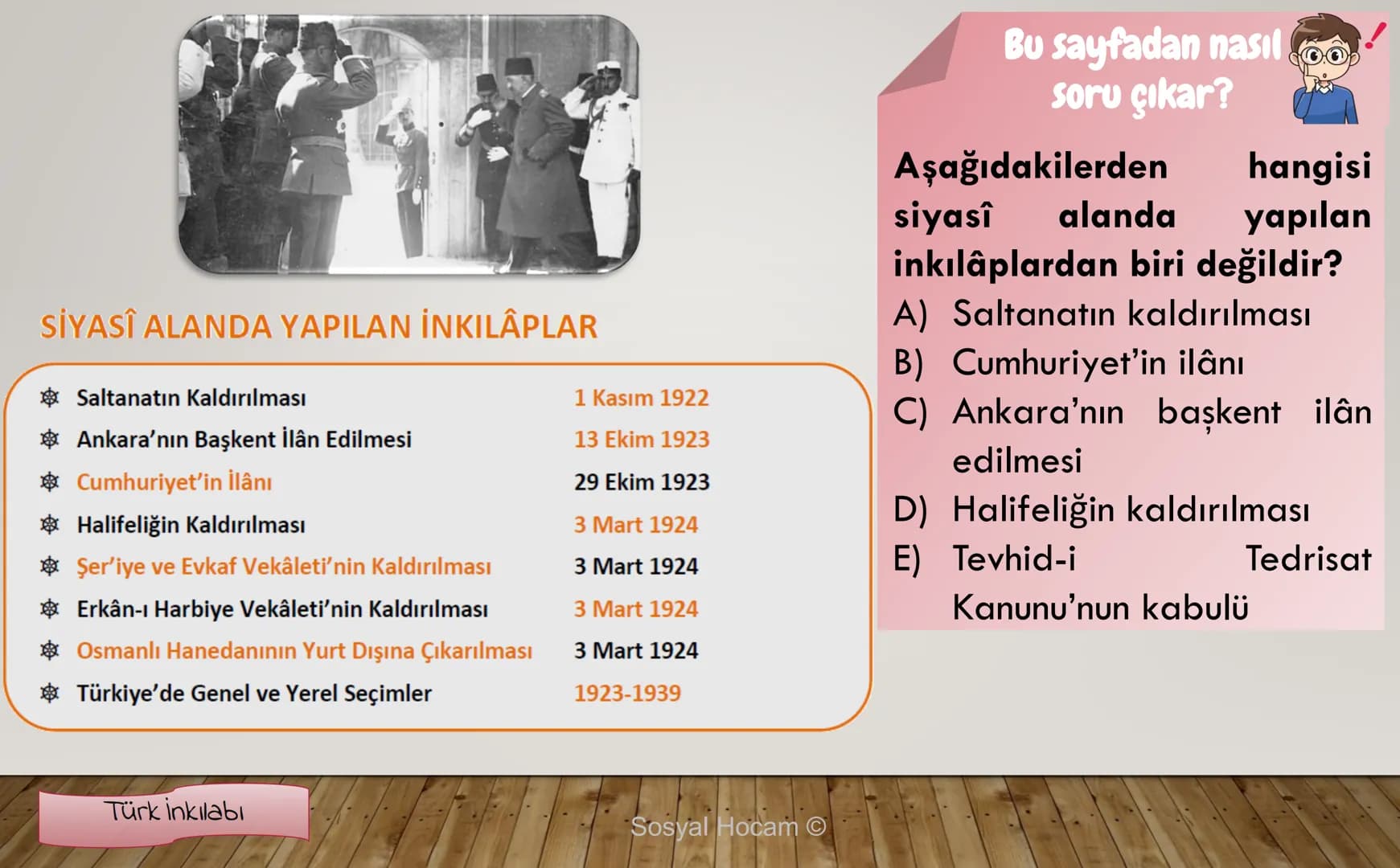 --- OCR Start ---
TARIH
Konu
Tarih ve Zaman
Anlatan
İbrahim Ulaş BALDEMİR
DİKKAT
Değerli hocalarım, bu çalışma slayt düzeninde
hazırlanmıştı