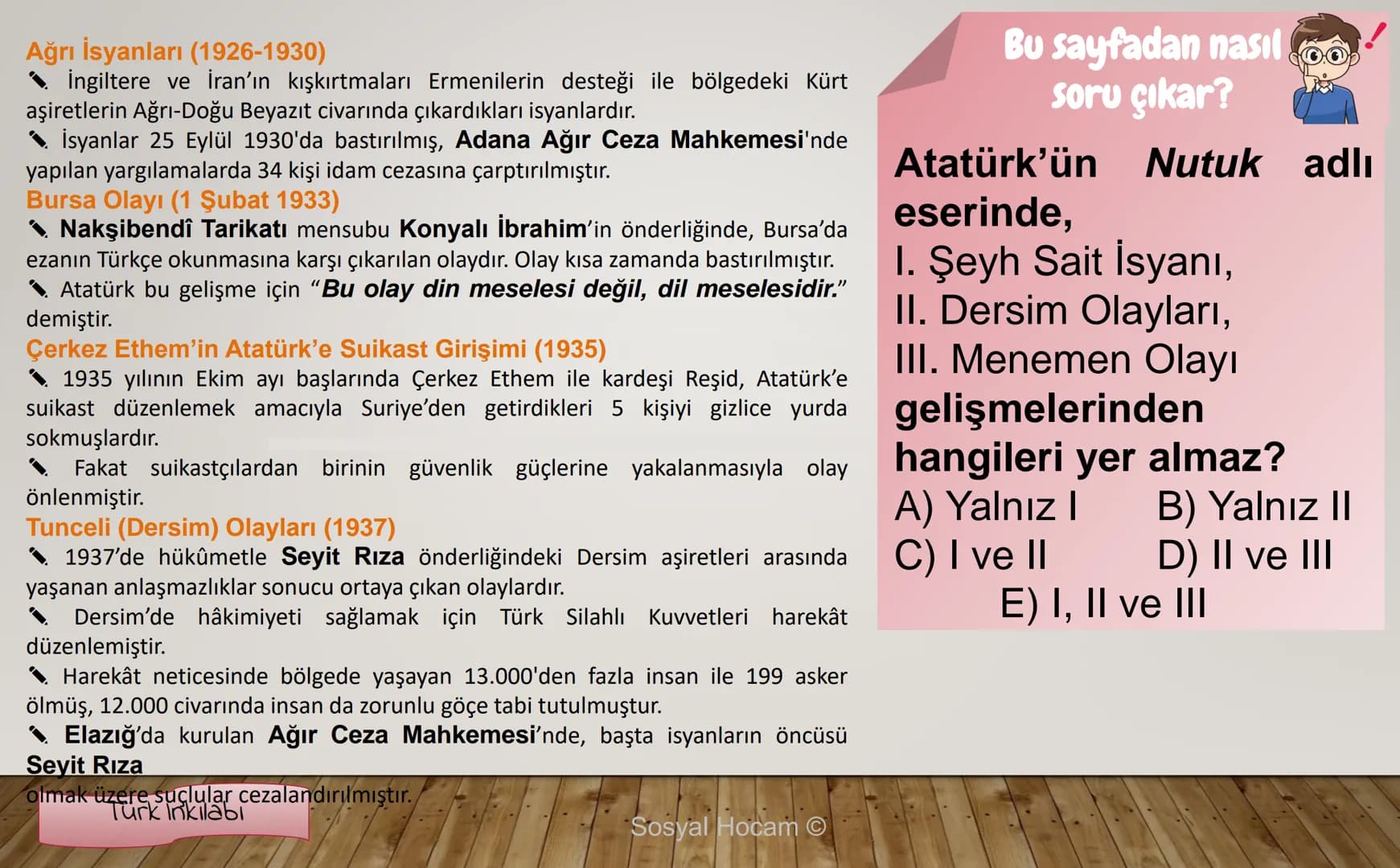 --- OCR Start ---
TARIH
Konu
Tarih ve Zaman
Anlatan
İbrahim Ulaş BALDEMİR
DİKKAT
Değerli hocalarım, bu çalışma slayt düzeninde
hazırlanmıştı