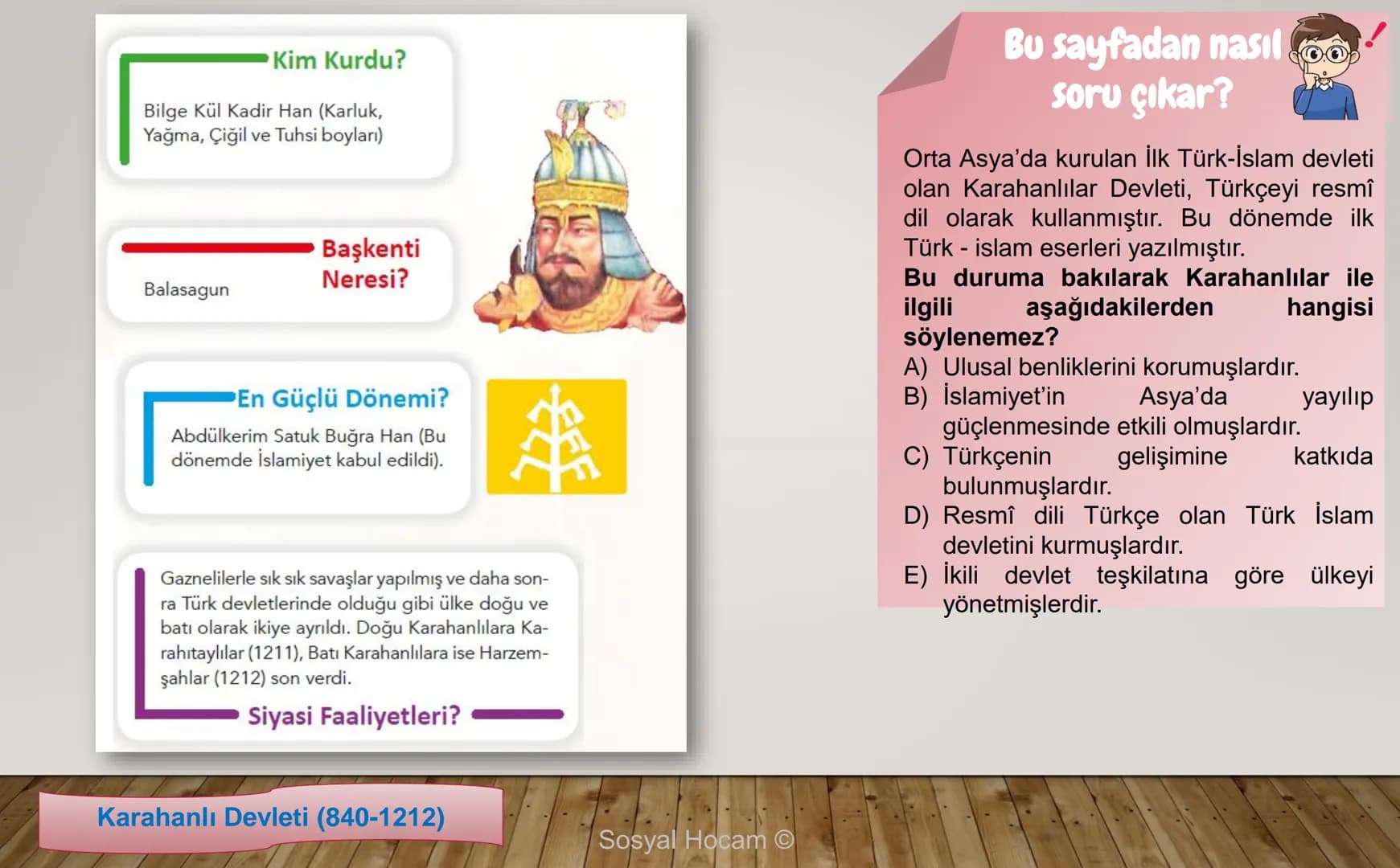 --- OCR Start ---
TARIH
Konu
Tarih ve Zaman
Anlatan
İbrahim Ulaş BALDEMİR
DİKKAT
Değerli hocalarım, bu çalışma slayt düzeninde
hazırlanmıştı