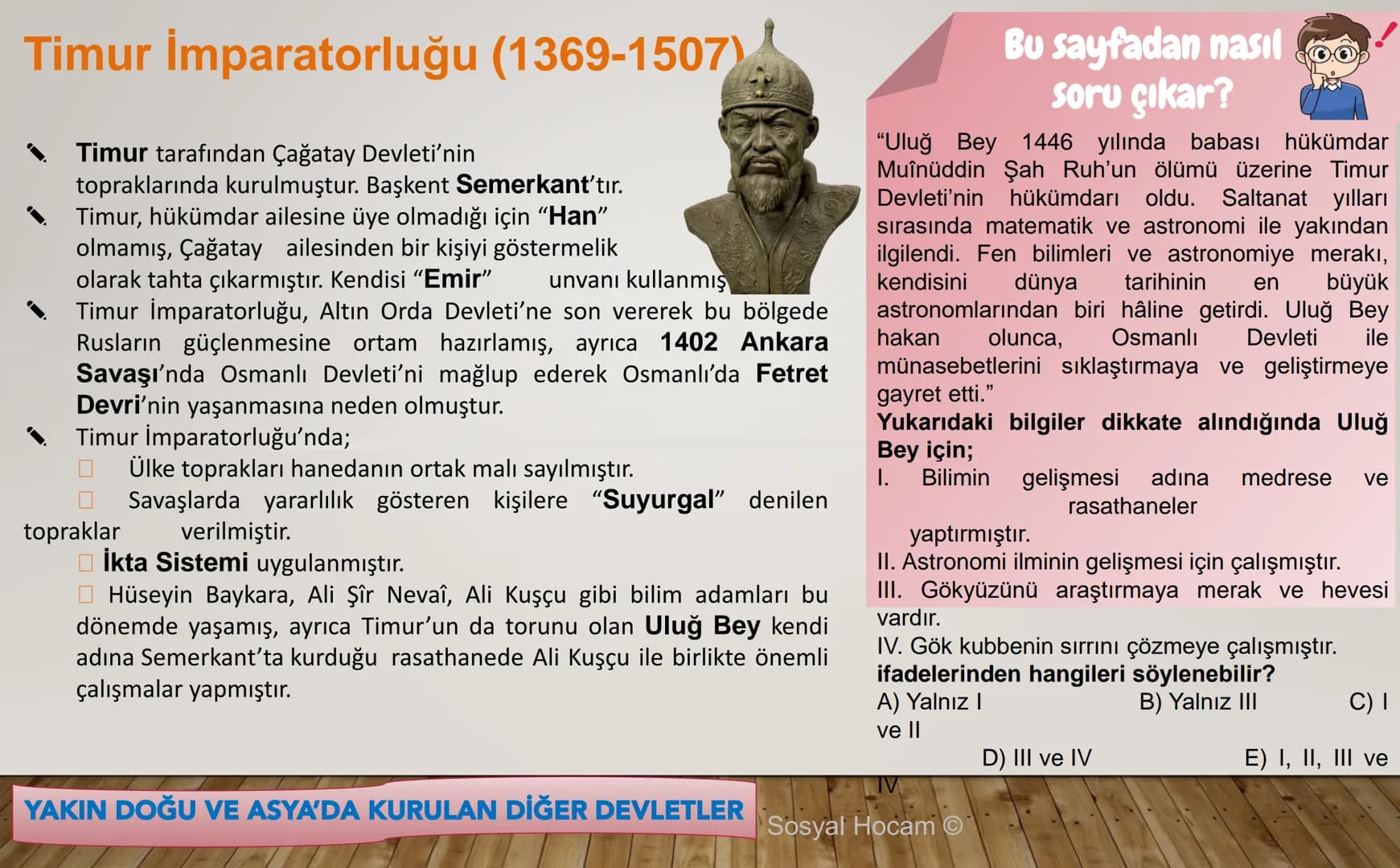 --- OCR Start ---
TARIH
Konu
Tarih ve Zaman
Anlatan
İbrahim Ulaş BALDEMİR
DİKKAT
Değerli hocalarım, bu çalışma slayt düzeninde
hazırlanmıştı