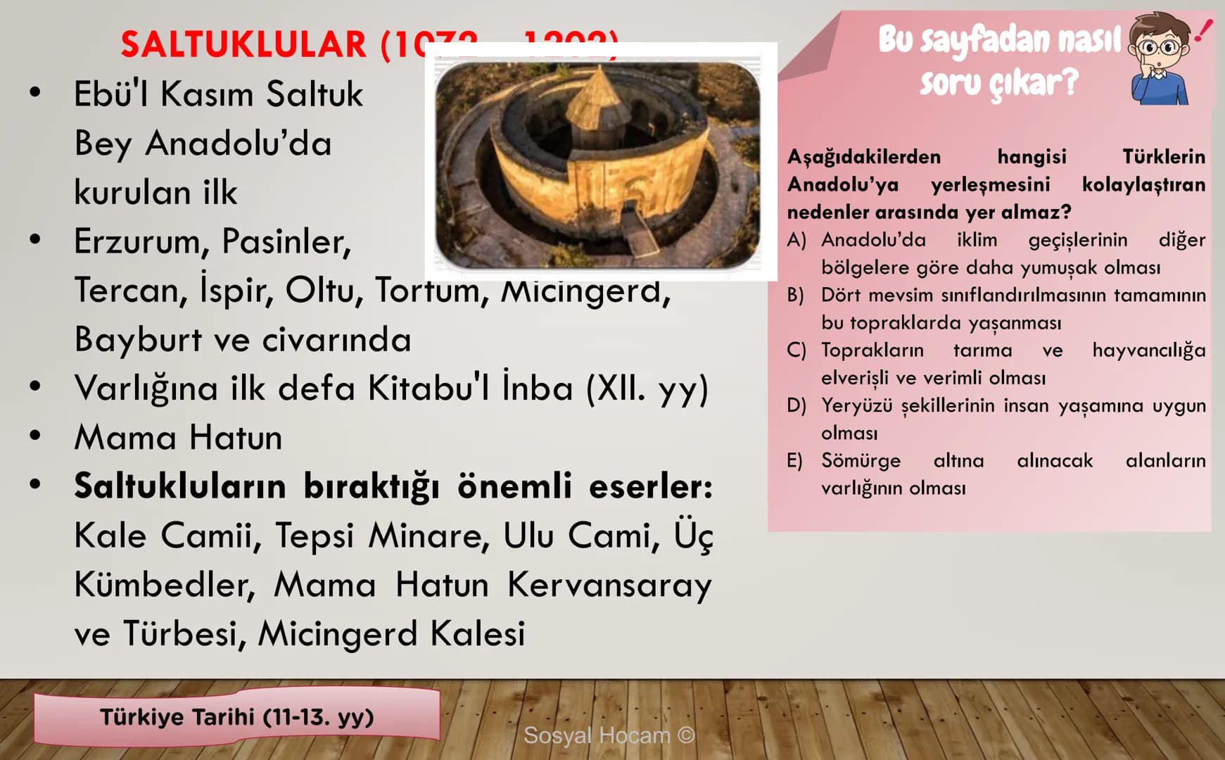 --- OCR Start ---
TARIH
Konu
Tarih ve Zaman
Anlatan
İbrahim Ulaş BALDEMİR
DİKKAT
Değerli hocalarım, bu çalışma slayt düzeninde
hazırlanmıştı