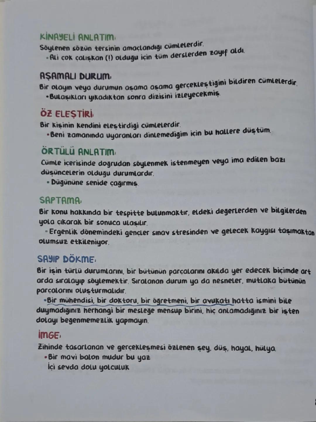 # CÜMLEDE ANLAM

## ÖZNELLİK.
Doğruluğu veya yanlışlığı kanıtlanamayan, kişiden kişiye değişen cümlelerdir.
- Yazar son bölümde tüm okurları