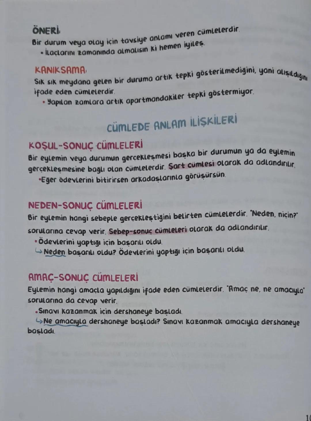 # CÜMLEDE ANLAM

## ÖZNELLİK.
Doğruluğu veya yanlışlığı kanıtlanamayan, kişiden kişiye değişen cümlelerdir.
- Yazar son bölümde tüm okurları