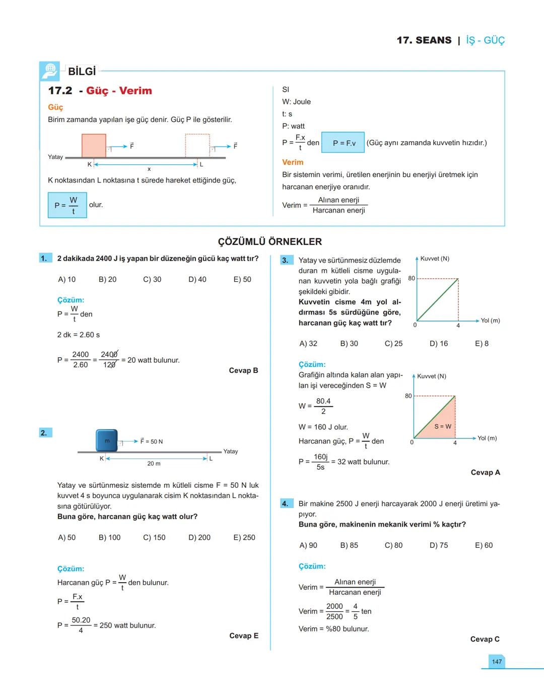 40
seans

FİZİK

11.萬
SINIF

Stratejik Konu Özetli
Çözümlü Örnekler
Testler
Yaşam Temelli Testler
Yazılı Soruları
Soru Çözüm Videolu
Soru Sa