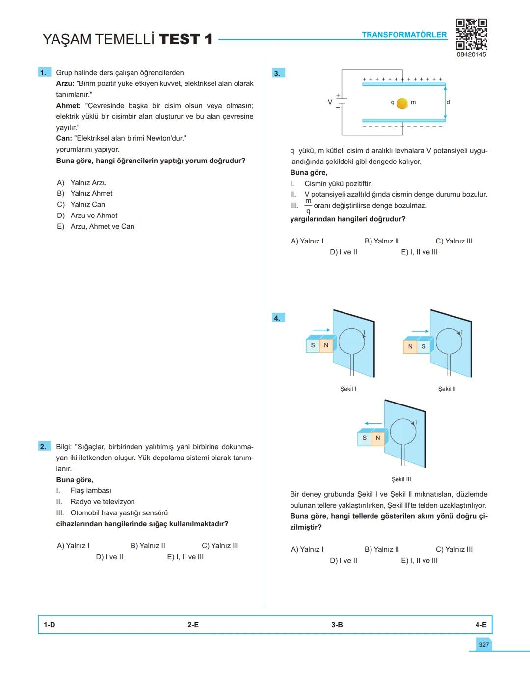 40
seans

FİZİK

11.萬
SINIF

Stratejik Konu Özetli
Çözümlü Örnekler
Testler
Yaşam Temelli Testler
Yazılı Soruları
Soru Çözüm Videolu
Soru Sa