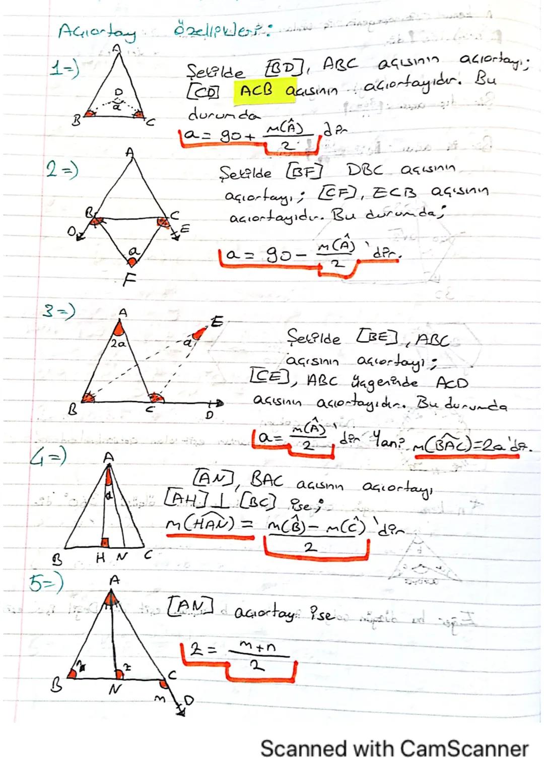 MATEMATIK
どん
Lagenin Yardme, elevarları
Üçgende bulunan açıortay, kenarortay
yardimas elemanlander.
we
yükseklikler
Aaortay
Bir üagende bir 