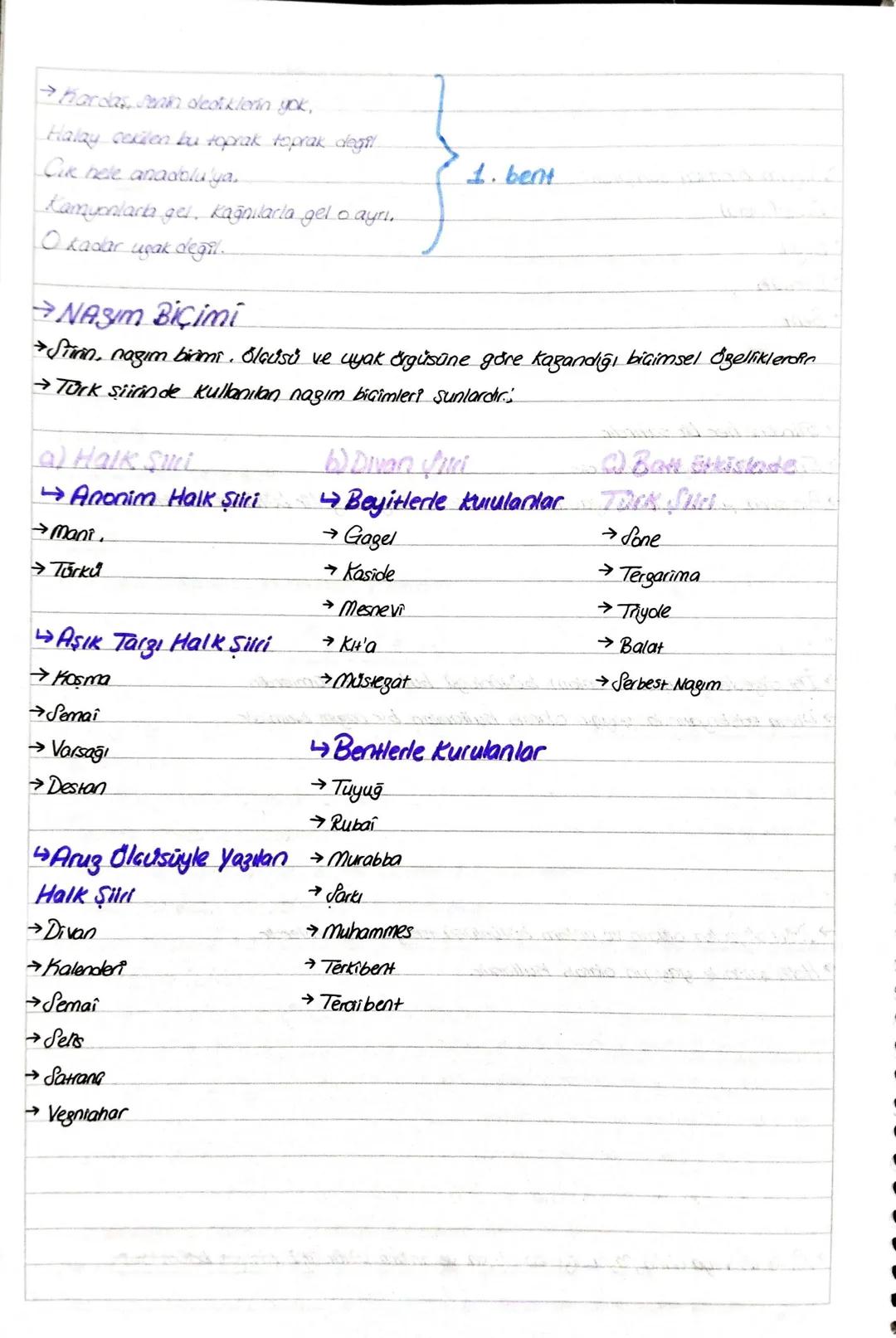 - SİİR-

• Stir; gengin imgelerle, ritimli söglerle, seslerin uyumlu Kullanımıyla ortaya çıkan
edebi türdür.

→ Spar. duş gücane, imgeye day