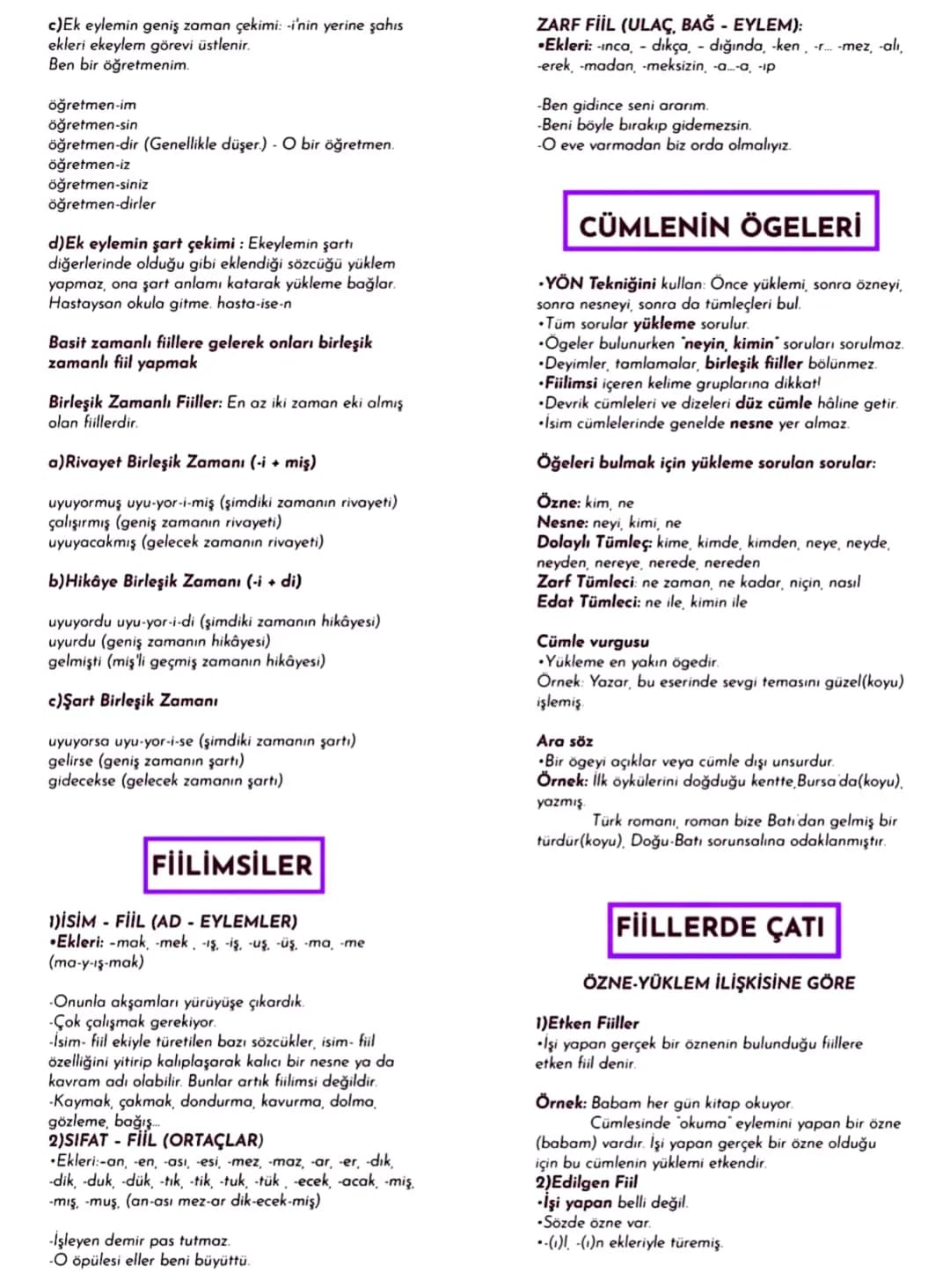 1)İsimler
SÖZCÜK TÜRLERİ
Ozel: Ahmet, İstanbul Tekir
Cins: insan, kent, hayvan
Somut: çiçek, deniz Soyut: sevgi, korku
•Tekil: koyun
⚫Çoğul: